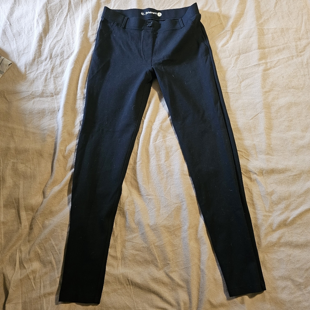 Black stretchy pants